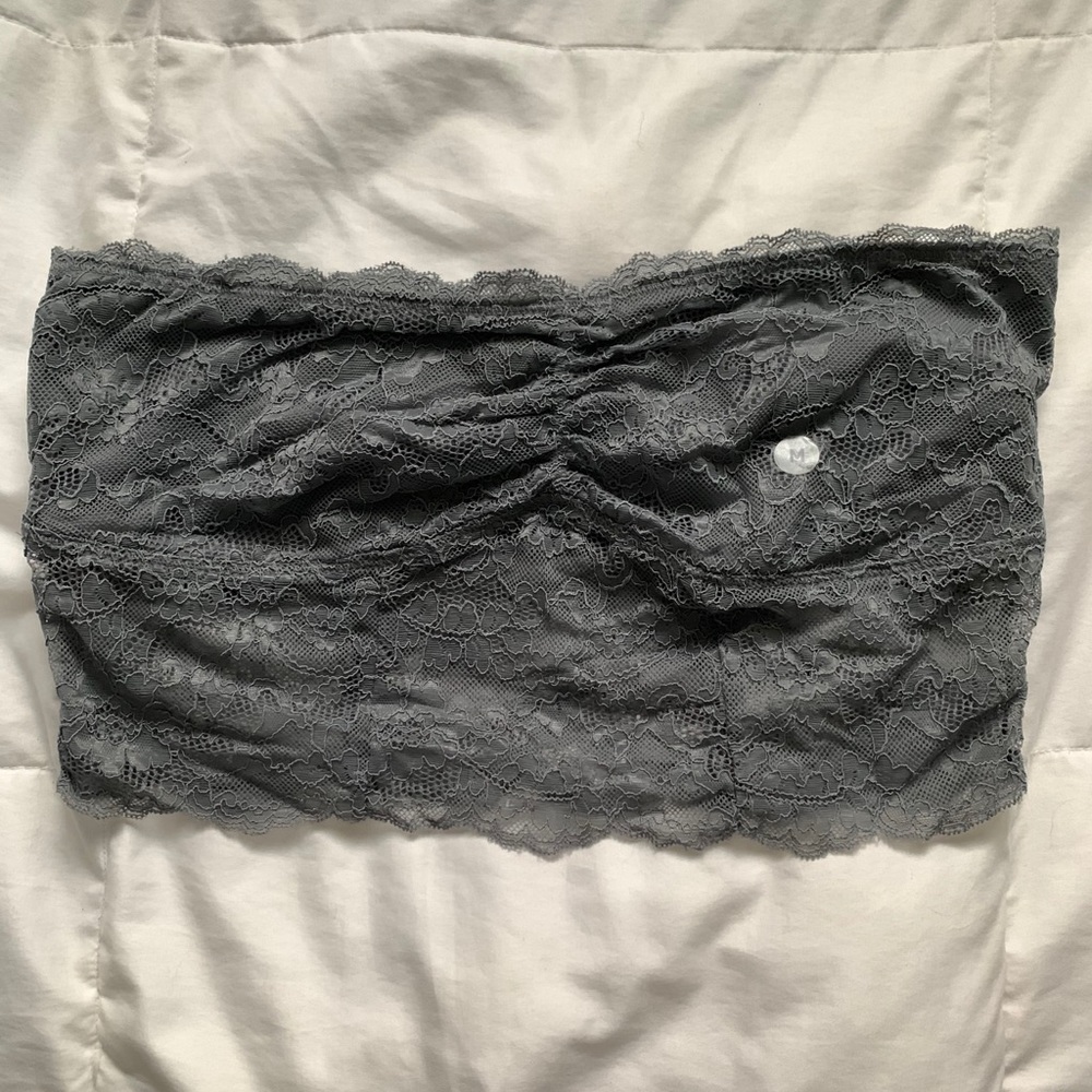 NWOT American Eagle Gray Bandeau